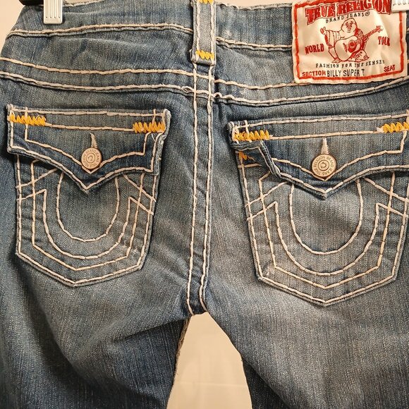 True Religion Billy Super T Jean - Size 27 - Picture 3 of 8